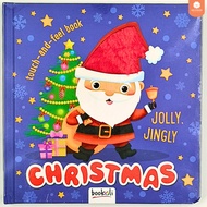 Jolly Board Book Jingly Christmas Touch Skin I2B5
