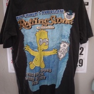 baju band second rolling stones