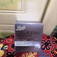 泰國Boots膠原晚霜50ml