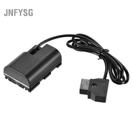 Jnfysg Andoer D-Tap to LP-E6 Fully Decoded Dummy Battery Adapter 36  Straight Power Cable DC Coupler