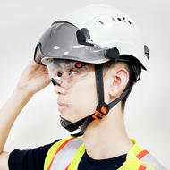 Safety helmet best with Visor helmet rock climbing caving outbound rescue high safety with headlamp 