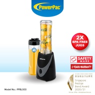 PowerPac Juice Blender Personal with 2X BPA Free Jugs (PPBL500)