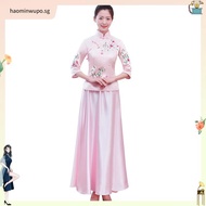 M-8XL Style Bridesmaid Dress Plus Size Wedding Cheongsam Baju Women Clothes Tang Suit Banquet Qipao 