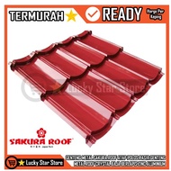 [Kargo] GENTENG METAL SAKURA ROOF ATAP POLOS PASIR GENTENG METAL