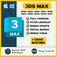 3DS MAX 2026 - 2017 Full Version Lifetime Permanen Windows | Tersedia Versi