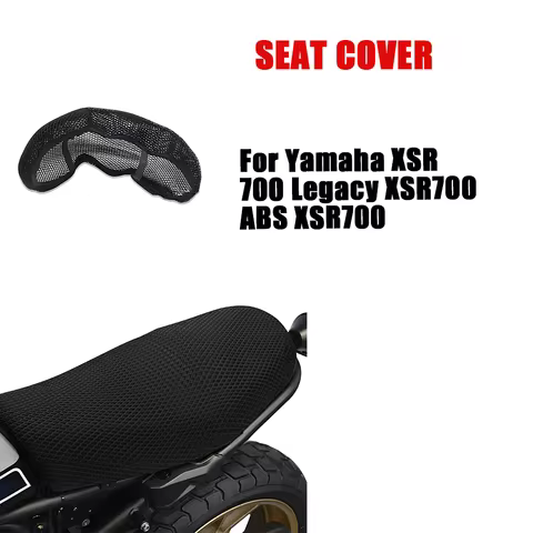 For Yamaha XSR 700 Legacy XSR700 ABS XSR700 Motorcycle Accessories Seat Cushion Cover Anti-Slip Mesh
