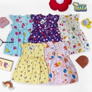 SHAFA KIDS SHOP GIRLS' DRESS MADE FROM PREMIUM RAYON VISCOSE MATERIAL FOR AGES 1 YEAR TO 5 YEARS CHI