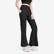 ELGINI E16459 Seluar Bootcut Pinggang Tinggi Wanita S-XXL | Womens High-Waist Bootcut Pants