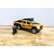 Mô hình xe Ford F150 Raptor Off-road 6x6 Redbull_ Tỷ lệ 1:28