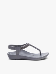 Aetrex Skyler Women's Sandals - Pewter Sparkle
