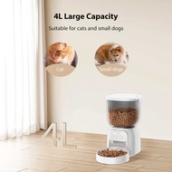 Automatic Cat Food Dispenser 4l Machine
