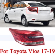 CAPQX Rear Bumper Tail Light For TOYOTA Vios 2017-2019 Rear Brake Light taillight taillamp tail lamp