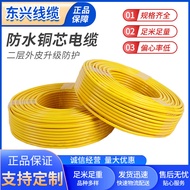 Manufacturer Copper Core Cable RVV2Core*1.5 2.5 4 6Square Sheathed Wire Control Cable Power Cable