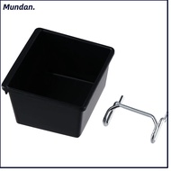 MUNDAN Pegboard Hooks, PP Pegboard Bins, Pegboard Box