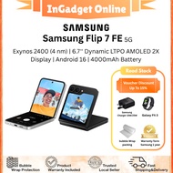 Samsung Galaxy Z Flip 7 FE | Exynos 2400 processor | Dynamic AMOLED 2X Display | Original Set