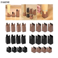 FAKEME Set of 4 Beds furnishing  Support 600lbs Diameter 0.39-1.57" Table Riser