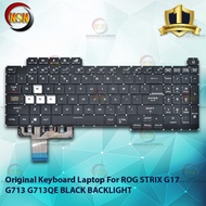 Original Laptop Keyboard for ASUS ROG STRAX G17 G713 G713QE BLACK BACKLIGHT