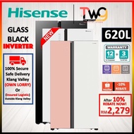 [FREE SHIPPING] Hisense 620L RS11635N4AWU RS688N4ABU RS688N4AWPU Side by Side Door Inverter Fridge R