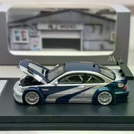 MJ 1/64 BMW M3 E46 GTR NSF Need For Speed Alloy Diecast Car Model Toy Birthday Gift