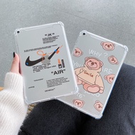 Clear case iPad 9 iPad Air 1 2 3 4 7 8 iPad7 iPad8 Air3 Air4 Mini Mini1 Mini2 Mini3 Mini4 Mini5 Mini 6 gen7 gen8 gen th cute Phone Casing