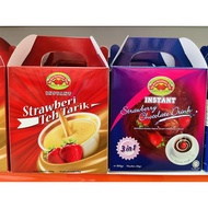 Strawberry Special Drink (Strawberry Teh Tarik / Strawberry White Coffee）