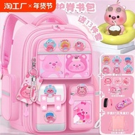 beg sekolah budak lelaki beg sekolah perempuan beg sekolah roda Children Schoolbags Girls Little Bea