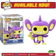 Funko Pop Games: Pokemon - Aipom (Flocked) [Exclusive]