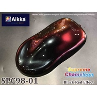 AIKKA SPC98-01 BLACK RED SUPREME CHAMELEON AUTOMOTIVE 2K PAINT