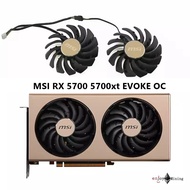 พัดลมการ์ดจอ MSI RX 5700 5700xt EVOKE OC graphics card cooling fan PLD09210S12HH