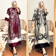 MBK _ DASTER GAMIS RAYON KEKINIAN MOTIF 3 SLEEVES/4 - daster gamis rayon motif contemporary