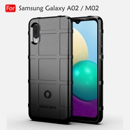 Carristo Samsung Galaxy A02 / Samsung Galaxy M02 Rugged Shield Thick TPU With Shockproof Design Case
