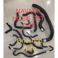 READY STOCK NISSAN NAVARA D40 RADIATOR HOSE  SET COMPLETE   .Suitable : NISSAN NAVARA