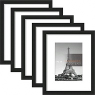 1PC Black Picture Frame, Beautify Your Memory With A Versatile Black Picture Frame - Wall And Desk D