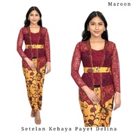 Setelan Kebaya Payet Mutiara Delina