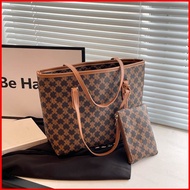 B4 Large capacity tote bag trendy versatile casual shoulder bag for work commuting 4B