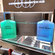 น้ำหอมซาร่า Zara Green Savage &amp; Blue Spirit 2x100 ml แพคคู่ สุดคุ้ม แท้จากช็อป ฟรีถุงแบรนด์