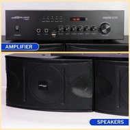 ✿ ▬ ✒ DB Audio by Astron HOMEPRO-SET08 3 Way Amplifier Speaker Set | 650W Power Output