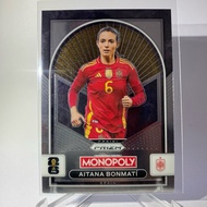 AITANA BONMATI SPAIN MONOPOLY PANINI PRIZM 2026 Football Card