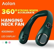 [gymRock Collection ] 6000mAh Portable Neck Fan Hands Free Bladeless Fan