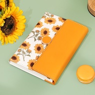 B6 Kawaii Flower Diary Notebook and Journal Folding Notepad Bullet Sketchbook Girl School Stationery Planner Organizer Note Book