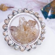 【皇妃紅雲石】稀美氣質公主色調/日本岡山縣桃太郎石/龍王石手鍊