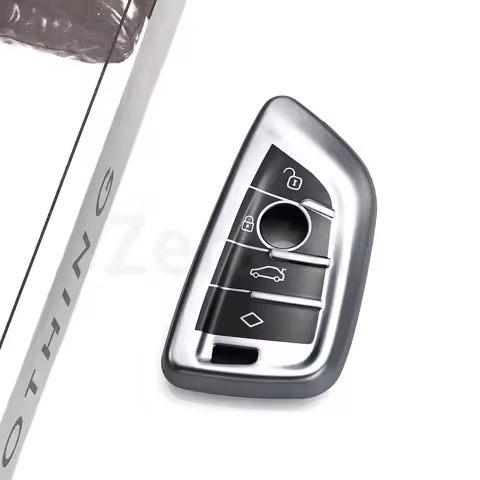 Auto Car Remote Key Case Cover Fob Gun Grey TPU Shell for BMW F16 G01 G02 F48 G20 G30 G11 F15 X1 X3 