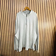 TOMMY BAHAMA REVERSIBLE VINTAGE 1/4 ZIP SWEATER SWEATSHIRT SHIRT LONG SLEEVE GREY 34x32