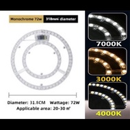 LED Round 36W 48W 72W Ceiling Light Source Circular Lamp Board Replacement Plate and Lantern Modules