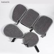 kaiserin^^ Table Tennis Rackets Bag Ping Pong Paddles Storage Bag Capacity Single Paddle Protective Cover Training Racquet Sport Supplies *new