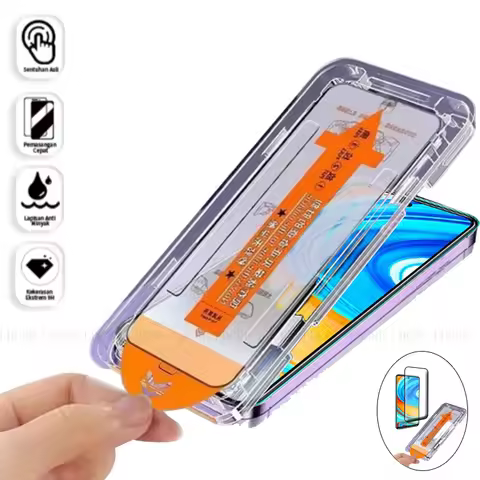 4/3/2/1Pcs For Xiaomi Redmi Note 9 Pro Glass Redmi Note 9S Tempered Glass Dust Free Full Glue Screen