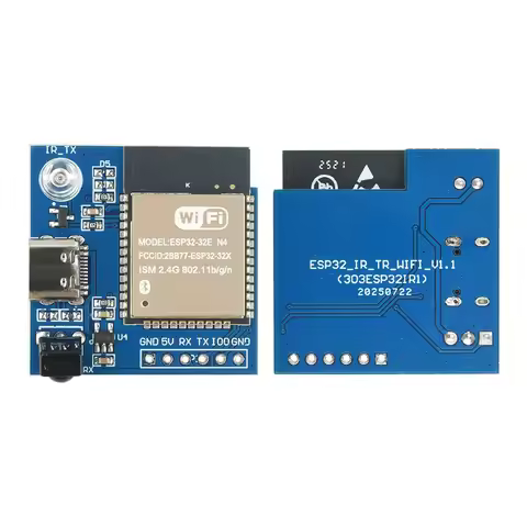 ESP32E-N4 Programmable Infrared Transmitter/Receiver NEC Command Support WiFi Pass-Through Module Wi