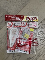 Tombow 塗改帶（一機三芯）