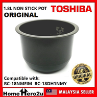 ORIGINAL Toshiba Rice Cooker Inner Pot Replacement for RC-18NMFIM RC-18DH1NMY 1.8L Spare Part - Homehero2u