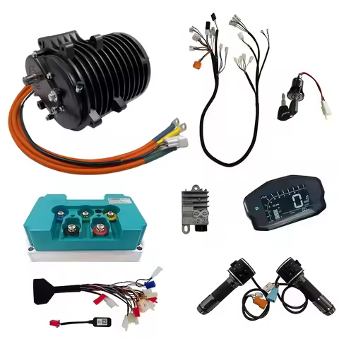 QSMOTOR 138-C V3 3000W High Torque Mid-Train Internal Gear With Fardrive Controller ND72680 For E-Ve